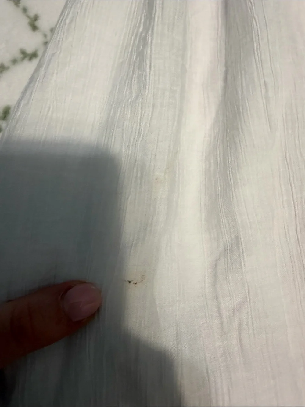 Abercrombie & Fitch White Maxi Dress with Spaghetti Straps & Pockets